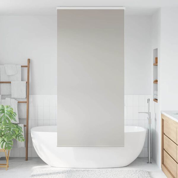 vidaXL Shower Roller Blind with Cassette 100x240 cm Fabric Width 96 cm
