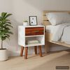 vidaXL Bedside Cabinets 2 pcs Solid Acacia Wood 40x30x57 cm