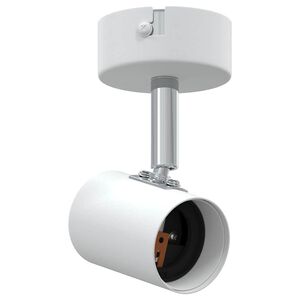 vidaXL Ceiling Spotlight with Spotlights White 6.5 x 6 x 11.5 cm Metal