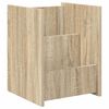 vidaXL Magazine Rack Sonoma Oak 35 x 35 x 45 cm Engineered Wood