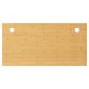 vidaXL Desk Top 100x50x4 cm Bamboo