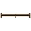 vidaXL Monitor Stand Honey Brown 100x27x15 cm Solid Wood Pine