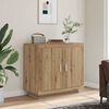 vidaXL Sideboard Artisan Oak 80x40x75 cm Engineered Wood