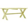 vidaXL Garden Table 170x73x70 cm Impregnated Pinewood
