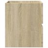vidaXL Sink Cabinet Sonoma Oak 41x38.5x45 cm Engineered Wood