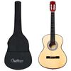 vidaXL Classical Guitar for Beginner with Bag 3/4 36"