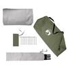 vidaXL Fishing Tent 5-Person Olive Green Waterproof