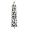 vidaXL Artificial Pre-lit Christmas Tree with 30 LEDs and Flocked Snow 60 cm