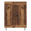 vidaXL Sideboard Old Wood 69.5 x 34 x 90 cm Engineered Wood and Iron