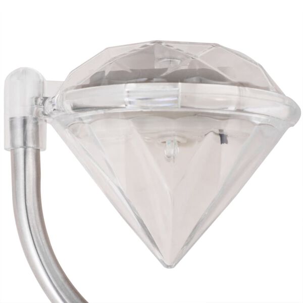 vidaXL Solar LED Garden Lights 6 pcs 9x7.8x29.5 cm