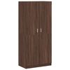 vidaXL Wardrobe Brown Oak 90x52x200 cm Engineered Wood