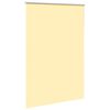 vidaXL Roller Blind Blackout Yellow 155x210 cm Fabric Width 151.6 cm Polyester