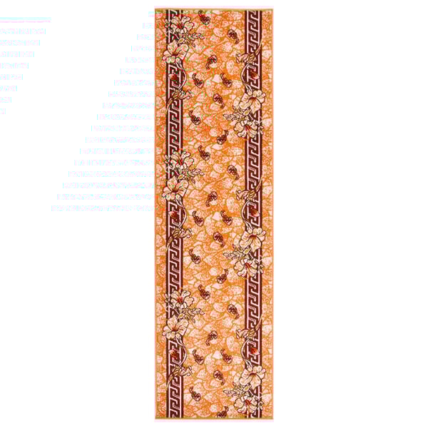 vidaXL Runner Rug BCF Terracotta 80x300 cm