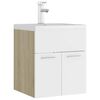 White_and_sonoma_oak