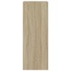 vidaXL Shoe Cabinet Sonoma Oak 52x37.5x100 cm Engineered Wood