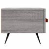 vidaXL TV Cabinet Grey Sonoma 150x36x30 cm Engineered Wood