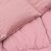 vidaXL Summer Duvet Quilted Pink 135 x 220 cm Microfiber
