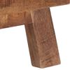 vidaXL TV Cabinet 110x30x40 cm Rough Mango Wood