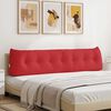 vidaXL Back Pillow Red 200 x 24 x 50 cm Fabric
