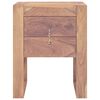 vidaXL Bedside Cabinet 40x30x50 cm Solid Teak Wood