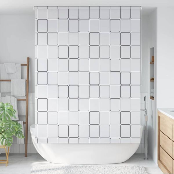 vidaXL Shower Roller Blind 140x240 cm Square