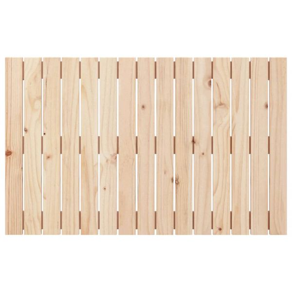 vidaXL Wall Headboard 95.5x3x60 cm Solid Wood Pine