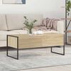 vidaXL Coffee Table Sonoma 100 x 46 x 40 cm Engineered Wood