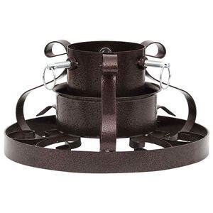 vidaXL Christmas Tree Stand Antique Copper 29x29x15,5 cm