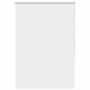 vidaXL Roller Blind Blackout White 115x175 cm Fabric Width 110.7 cm Polyester