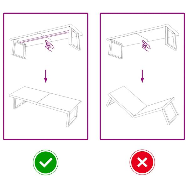 vidaXL Wall Shelf Light Brown 160x60x(2-4) cm Treated Solid Wood Oak