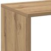 vidaXL Room Divider Bookcase Artisan Oak 67x25x161.5 cm Engineered Wood