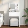 vidaXL Bedroom Dressing Tables with Drawer White 80 x 39.6 x 135 cm
