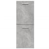 vidaXL Bathroom Hanging Cabinet Concrete Grey 30x30x80 cm Engineered Wood