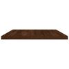 vidaXL Wall Shelves 4 pcs Brown Oak 60x30x1.5 cm Engineered Wood