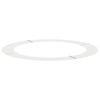 vidaXL suitable for Flat Tree Rings 5 pcs White Ø90 / 120 cm Steel
