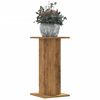 vidaXL Plant Stands 2 pcs Artisian Oak 30x30x60 cm Engineered Wood