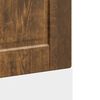 vidaXL Dishwasher Panel Porto Smoked Oak 60x1.5x67 cm Engineered Wood