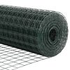 vidaXL Euro Fence Green 1.2 x 10 m PVC-coated iron