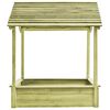 vidaXL Outdoor Playhouse with Sandpit 128x120x145 cm Pinewood
