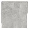 vidaXL Bedside Cabinets 2 pcs Concrete Grey Engineered Wood
