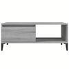 vidaXL Coffee Table Grey Sonoma 90x50x36.5 cm Engineered Wood