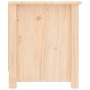 vidaXL Shoe Cabinet 110x38x45.5 cm Solid Wood Pine