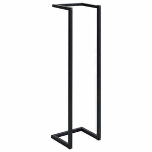 vidaXL Towel Rack | Black | Iron | 95 cm tall | Towel Rack | Rectangular