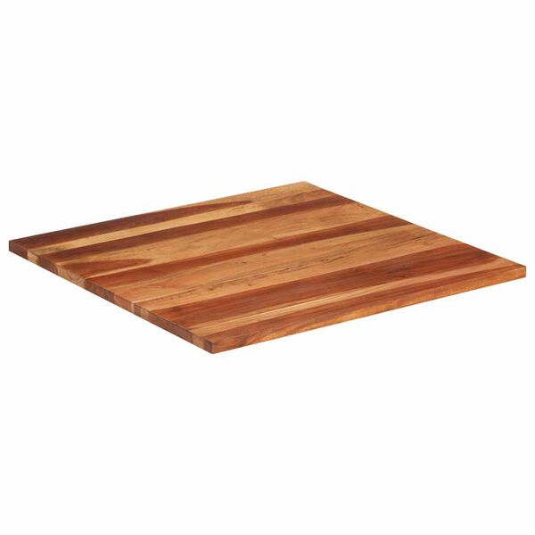 vidaXL Table Top Solid Wood Acacia 25-27 mm 80x80 cm