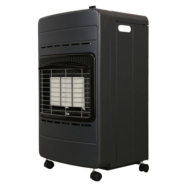 Qlima 2-in-1 Connector Foldable Gas Heater GH 342 RV 4.2 kW Anthracite