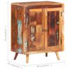 vidaXL Sideboard 60x35x76 cm Solid Reclaimed Wood