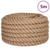 vidaXL Jute Rope 5 m Long 40 mm Thick