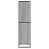 vidaXL Book Cabinet Grey Sonoma 40x35x139 cm Engineered Wood