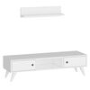 Homemania TV Stand Aspen 130x40x35 cm White