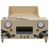vidaXL Children's Off-road Bed 90x200cm Camouflage